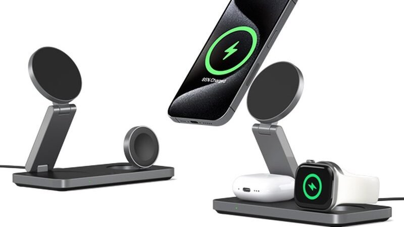 EXW Station de Charge 3 en 1 : Ma Solution anti-Câbles qui m’a Libéré l’Espace Bureau