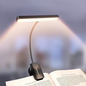 Ma lampe de lecture à pince qui a sauvé mes soirées lecture (et mon couple)