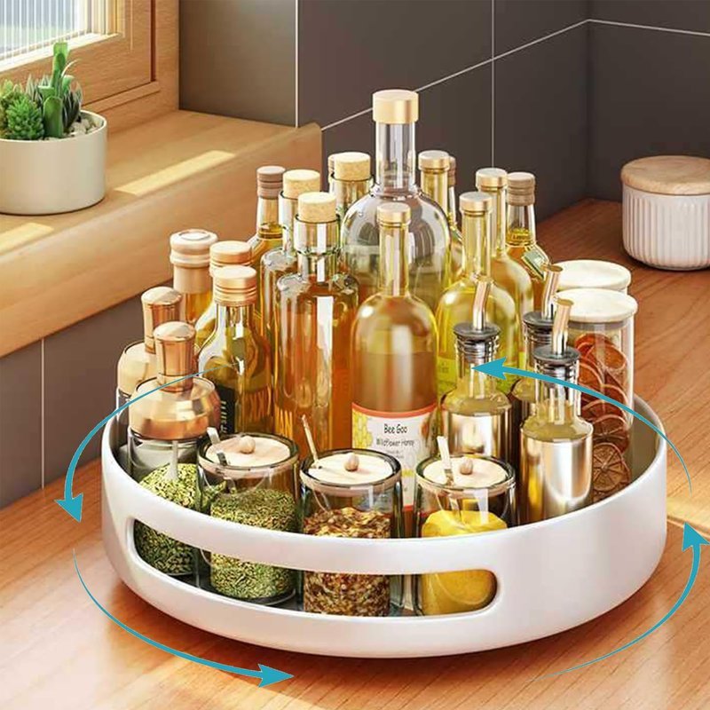 lazy susan plateau tournant placard guide