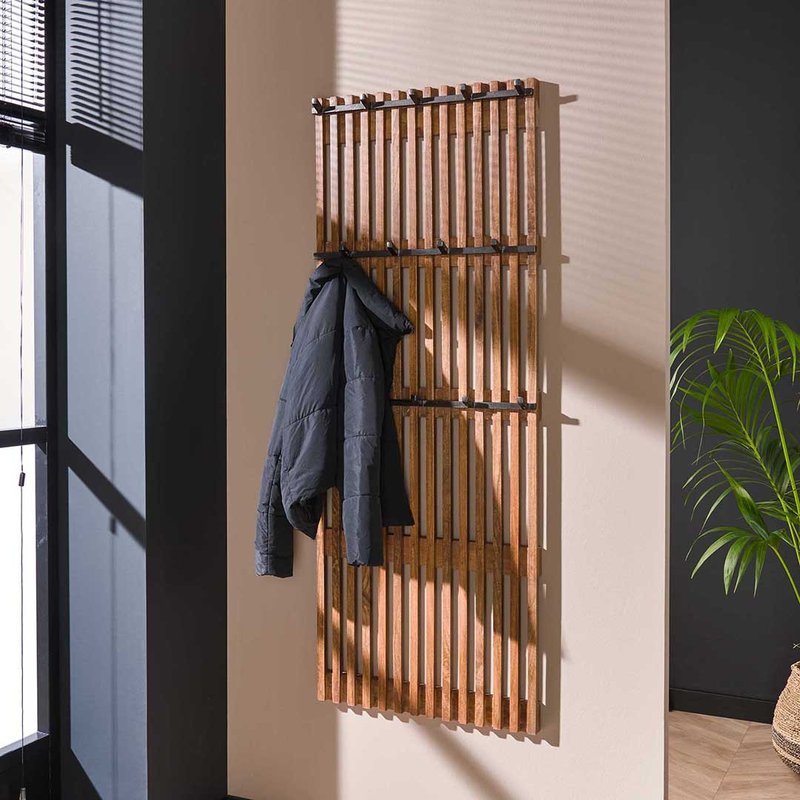 porte manteau mural bois selection
