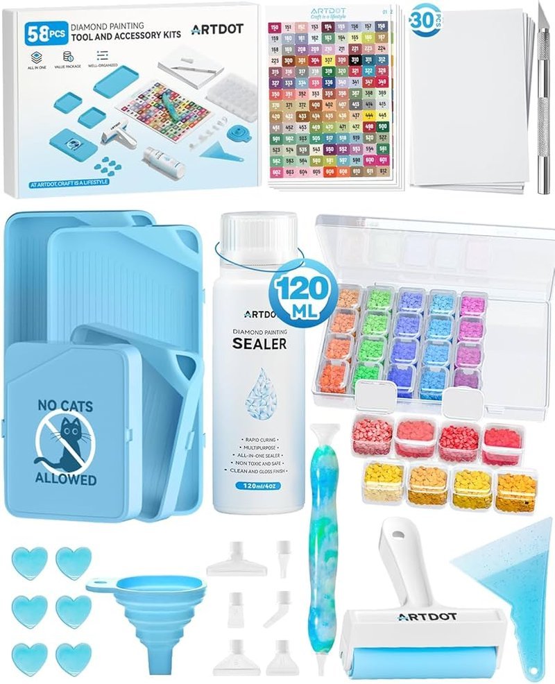 top 5 kits diamond painting debutants